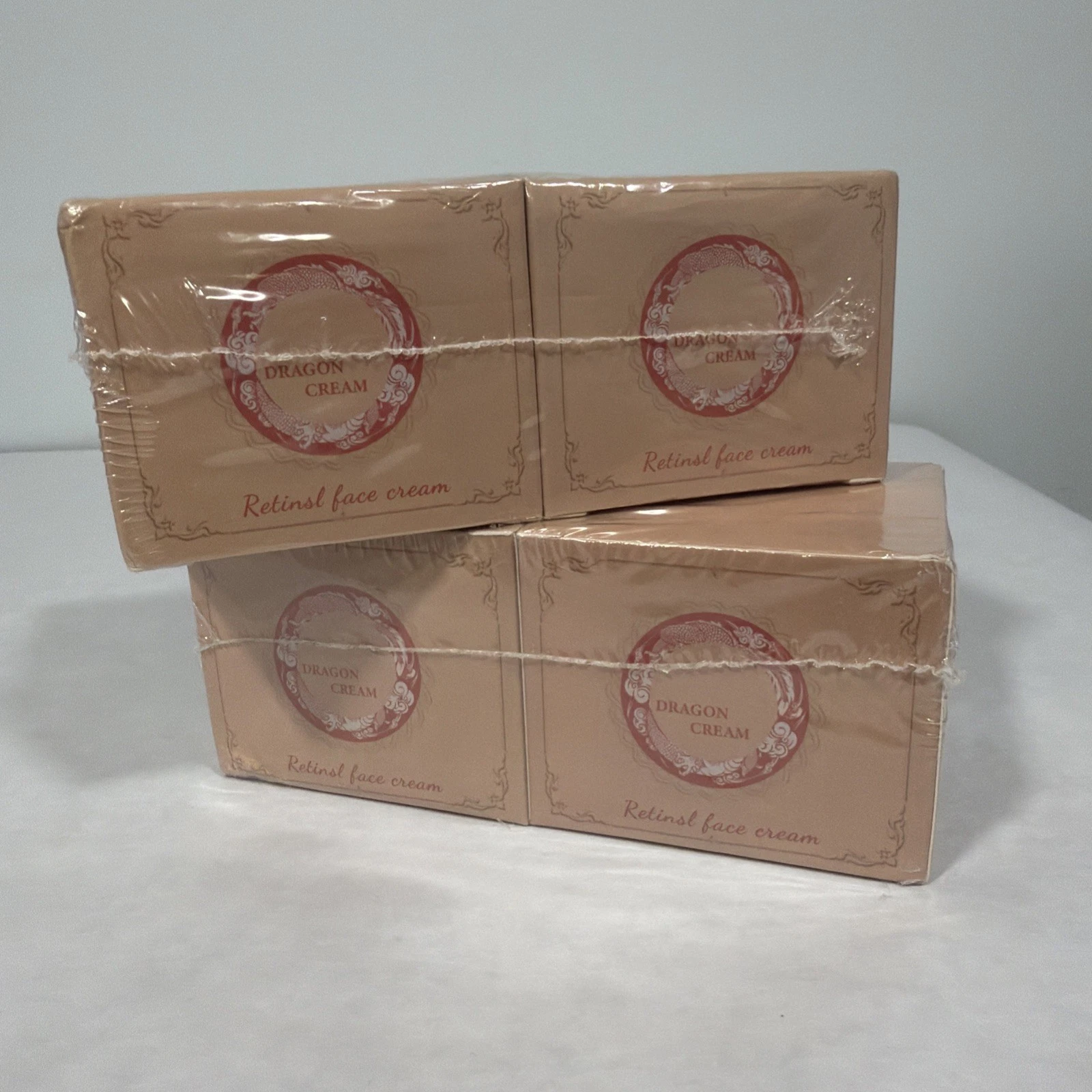 4 pack Dragon Cream Retinol Face Cream with Hyaluronic Acid, exp 3/2027
