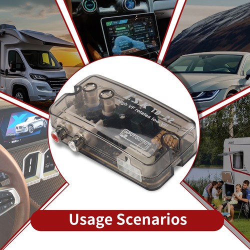 Convertidor de salida de línea descendente de audio para coche 3X((R) G8X5)3538 - Imagen 4 de 7