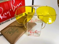 Vintage originale Ray-Ban B&L USA Shooter Kalichrome anni 60, staffa sportiva