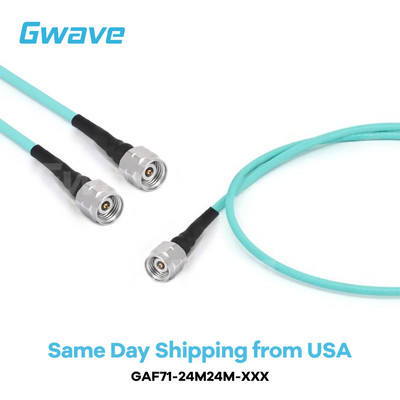 2.4mm Male to 2.4mm Male RG-405SS Flexible Cable  | DC-50GHz