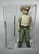 1984 Kenner Star Wars Prune Face AFA U75 EX  NM Loose Action Figure  -- 19947779
