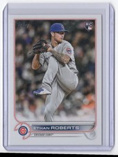-2022 Topps Update * Ethan Roberts Rookie Chicago Cubs #US256