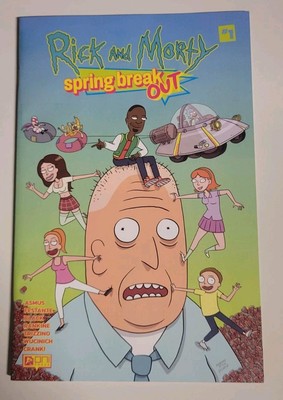 RICK AND MORTY SPRING BREAK OUT #1 03/2025 VF+ (ONE SHOT) CVR A ONI PRESS