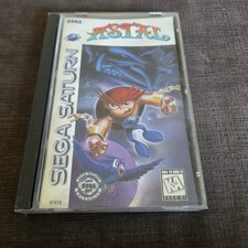 Astal (Sega Saturn, 1995) Complete CIB - Long Box w/Manual & Reg Tested & Works