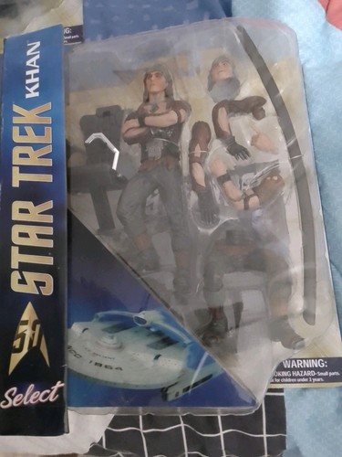 Figurine Diamond Select Star Trek 50 ans Khan - Photo 3/5