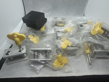 Sliding Window Locks, 12 Pack Window Locks with Key 10 Rubber Pieces
