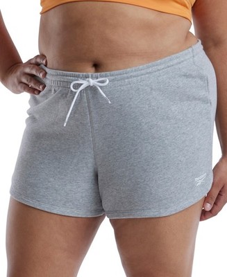 Reebok Plus Size Active Identity French Terry Pull-On Shorts Women's 2X 18-20W