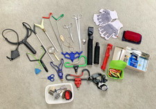 Job Lot - Fishing Tackle incl Catapults, Rod Rests, Feeders etc- See Photographs