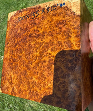 Amboyna Burl Bowl Blank 4" THICK AB 406