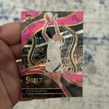 2024 Panini Select WNBA Courtside Pink Ice Prizm Kate Martin #209 6m7