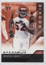 2011 Panini Absolute Memorabilia Rookie Spectrum Black 18/25 Dontay Moch fm0