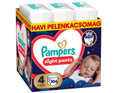 Pampers Night Pants Größe 4 , 9-15kg
