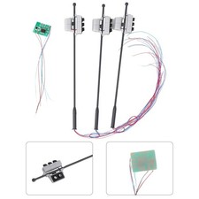 Essential G Scale Traffic Lights Set 3 Pedestrian Signals LEDs Included
