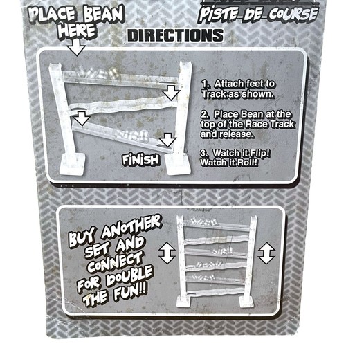 Crazee Jumpin' Beans Race Track w First Aid Bean Nurse Bean New In Package NIP - Picture 9 of 9