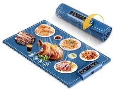 Upgrade Electric Warming Tray - Portable Warming Tray with Full Surface 