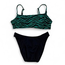Victoria-s-secret Women's Green and Black Bikinis-and-tankini-sets