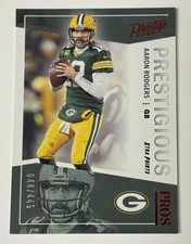 2022 Panini Prestige - Prestigious Pros Aaron Rodgers #PP-1 Xtra Points Red /449