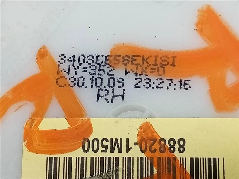 Used Front Right Seat Belt Front fits: 2010 Kia Forte bucket seat Sdn passenger Foto 4 de 4