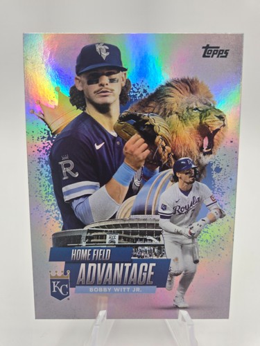 Bobby Witt Jr. #HA-8 2025 Topps Home Field Advantage card