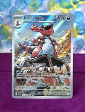 Pokémon TCG; Krookodile 137/086 - Black Bolt - Illustration Rare NM