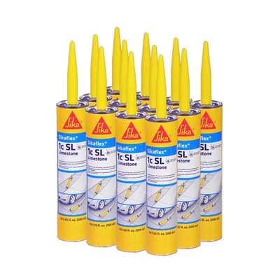 AWF PRO - Sikaflex 1C SL 10 oz Limestone, Concrete Expansion Joint Filler, Se...