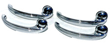 1939 40 Plymouth Interior Door Handles Dodge Chrysler Desoto Replated Chrome 4pc 1939 40 Plymouth Interior Door Handles Dodge Chrysler Desoto Replated Chrome 4pc
