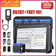 Mucar 892BT  Key101 Bidirectional AI Diagnostic Tool KEY Coding OBD2 Scanner US