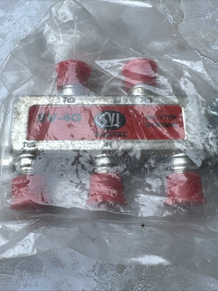 SV-4G 4-way Digital Cable Coaxial Splitter 5-1000mhz Comcast Cox - Image 3 of 4