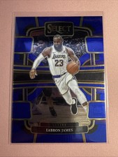 LeBron James, Blue #66 - 2023-24 Panini Select
