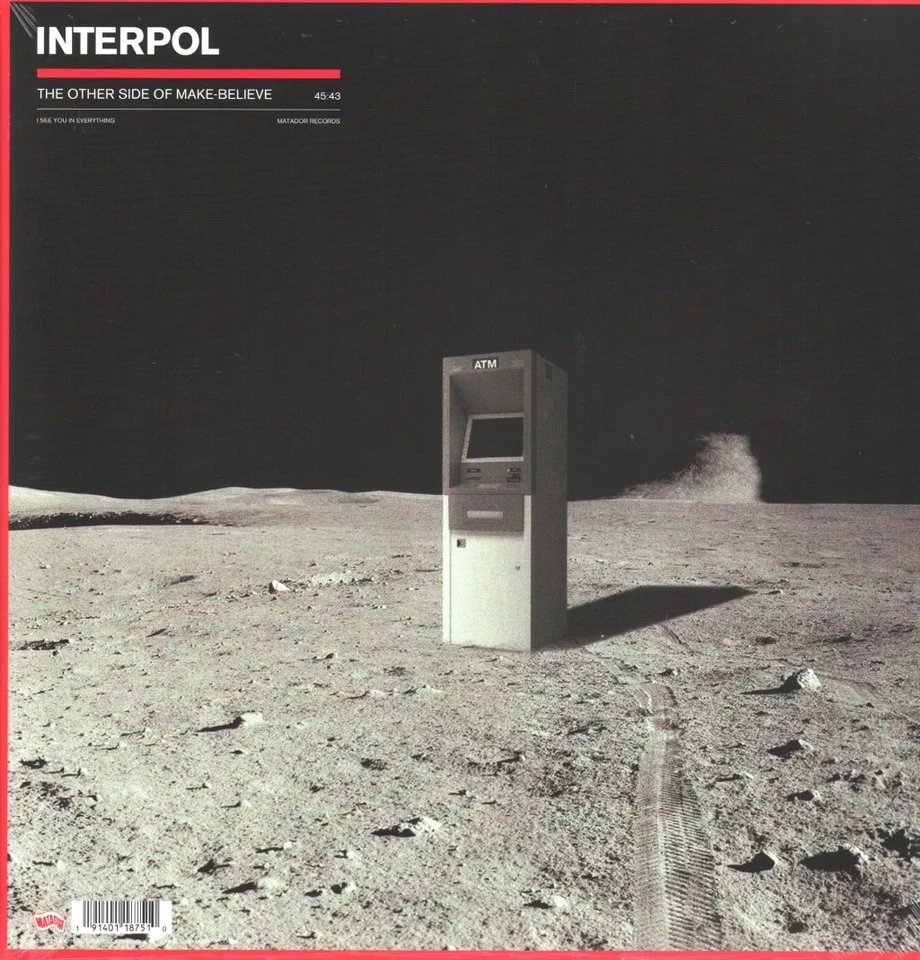 Interpol L'Autre Côté De Make-Believe LP Vinyle Europe Matador 2022 Vinyle Noir - Photo 3/3