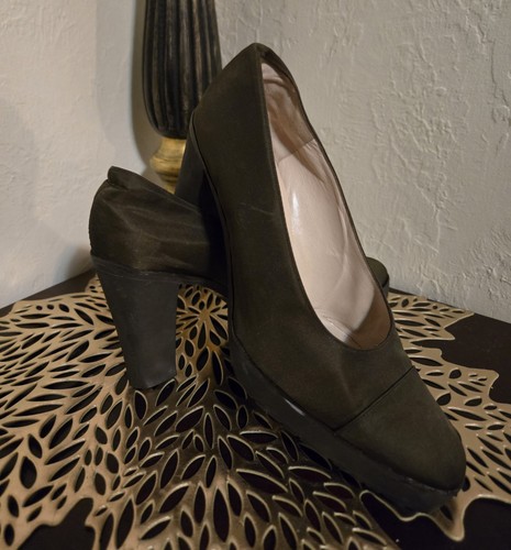 Authentic Vintage Chanel Chunky Pumps, cap Toe, 7 - Bild 14 von 21