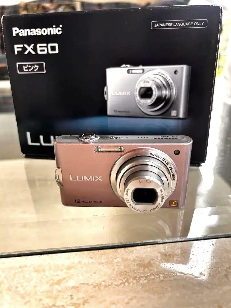 Panasonic Lumix FX60 ピンク 12メガピクセル 【公式通販】