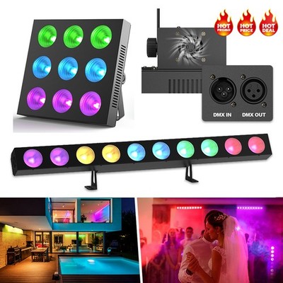 RGBW COB Wallwasher Strahler Bühnenlicht Bar DMX Disco Party Show Hallowen Deko