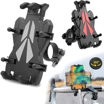 Quick Lock / Release Motorcycle Phone Mount 360° Anti-Shake Bike Phone Holder