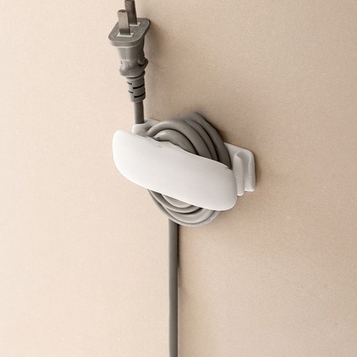 2 PCS Placement Rack Cord Wire Organizer Silicone Appliance Stand Home - Photo 7/12