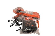 Deluxe Tool Set Rolling Tool Box Construction Playset Kids Toy Orange 3 