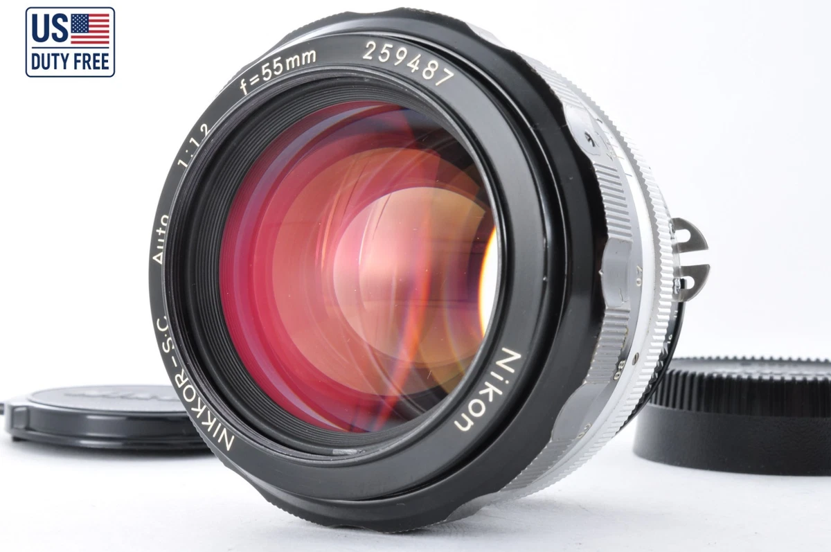 Nikon NIKKOR f/1.2 Camera Lenses 55mm Focal for sale | eBay