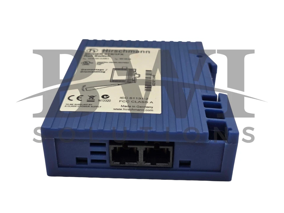 Conmutador ENET de riel de 5 puertos no administrado Belden Hirschmann SPIDER4TX1FX Foto 4 de 4