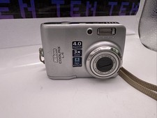 Nikon COOLPIX L4 4.0MP 3X Zoom Compact Digital Camera Silver Parts Only