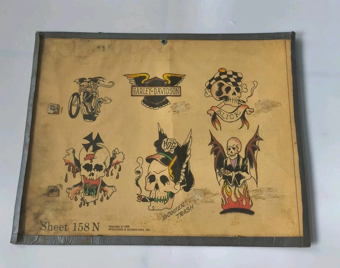 Spaulding & Rogers Tattoo Flash for sale | eBay