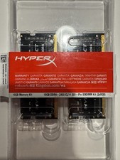 Kingston HyperX Impact 16 GB (2 X 8 GB) DDR4‐2400 CL14 SODIMM