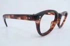 Vintage late 40s acetate eyeglasses frames hand made in France medium 150mm