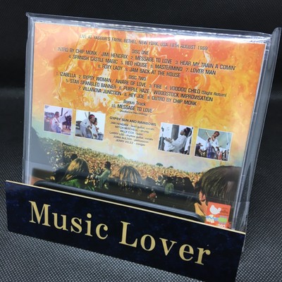 JIMI HENDRIX - THE COMPLETE WOODSTOCK 1969 [3rd Press with New