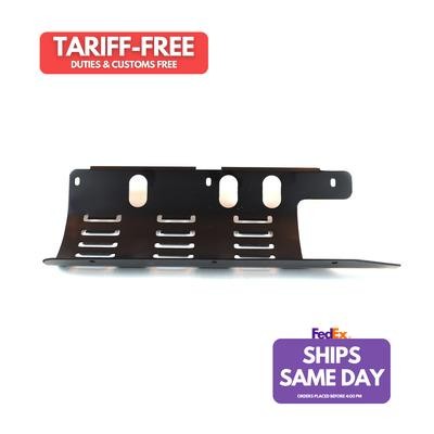 Canton 20-914, One Black Aluminum Louvered Windage Tray - Sbc Performance Parts