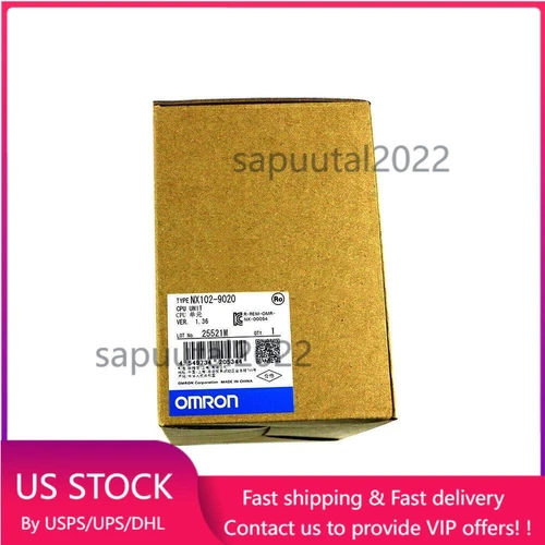One OMRON NX102-9020 CPU Unit New In Box Fast Shipping