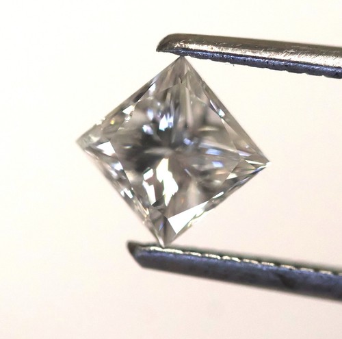 GIA certified loose 1.04ct I1 H princess cut diamond vintage antique Natural - Imagen 6 de 7
