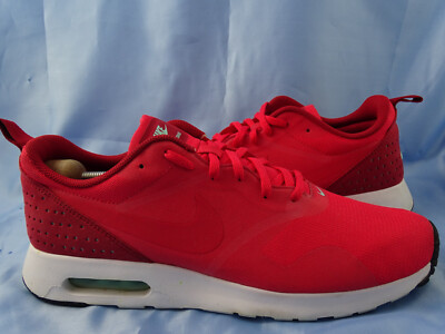 NIKE AIR MAX TAVAS ACTION RED SNEAKER GR 45,5 SCHUHE GEPFLEGT COMMAND FREE 