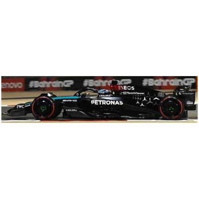 Spark 1:43 Scale Mercedes AMG Petronas F1 #63 Bahrain GP '24 Russell