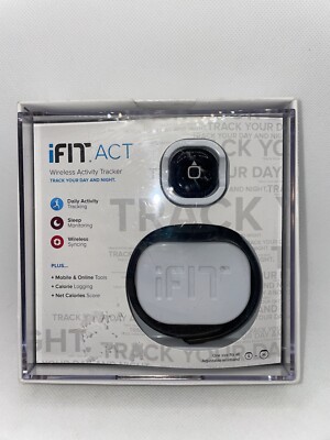 iFit Act Wireless Activity Tracker, Black - IFACTV115- Adjustable band size S-XL