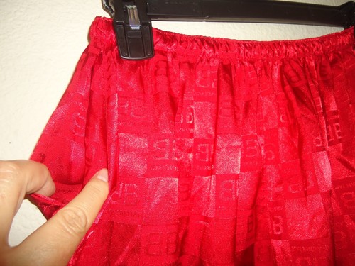 BALENCIAGA Unisex Red Logo Pants Size-XL - Picture 7 of 11